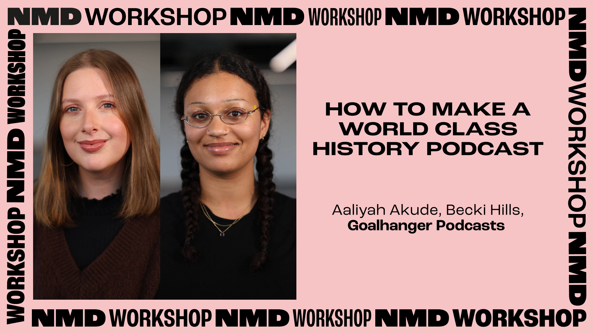 NMD workshop GOALHANGERS ENGELSK